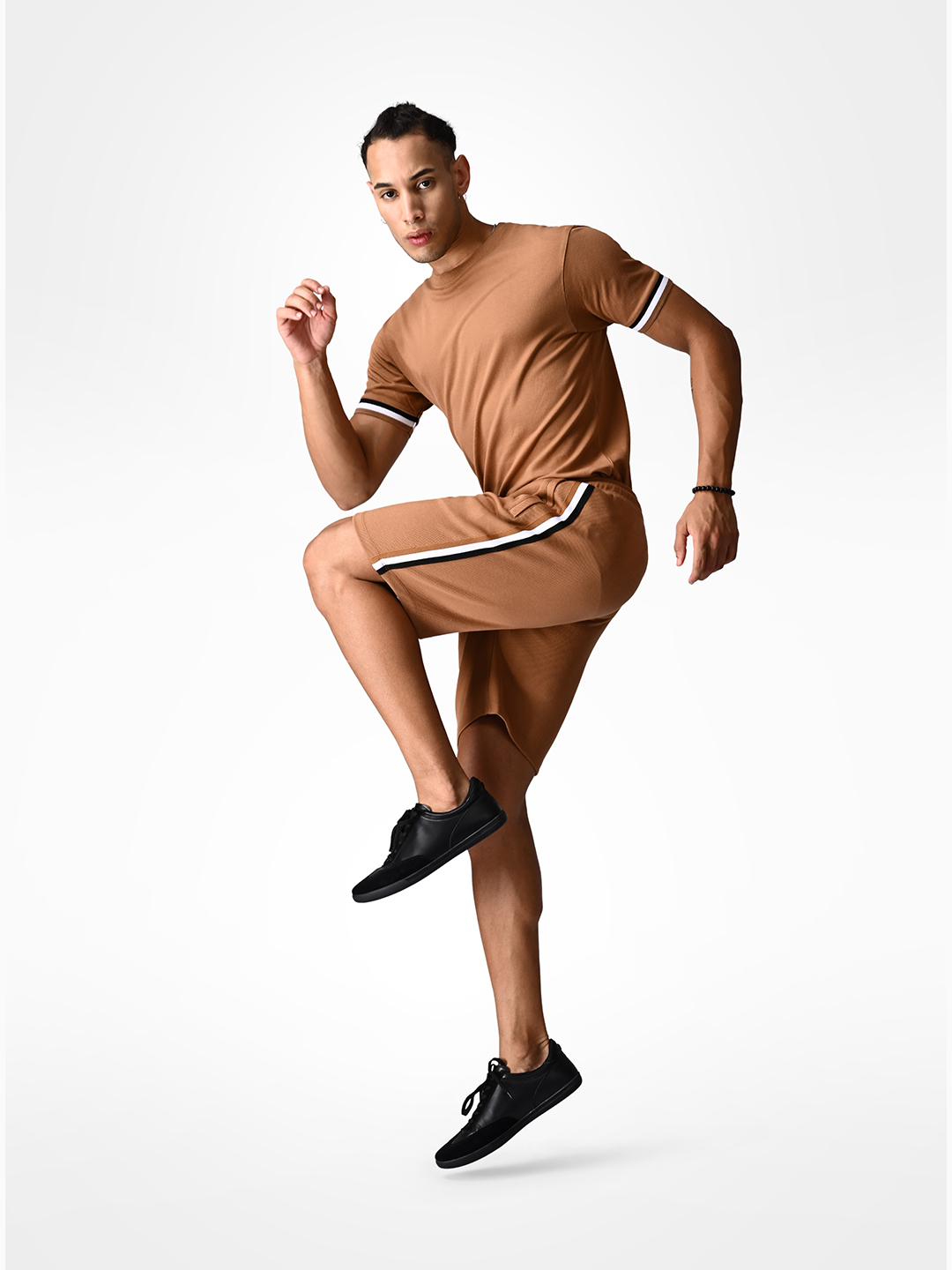 Supa Comfortable Brown Heavy Knit Cotton Shorts (6)