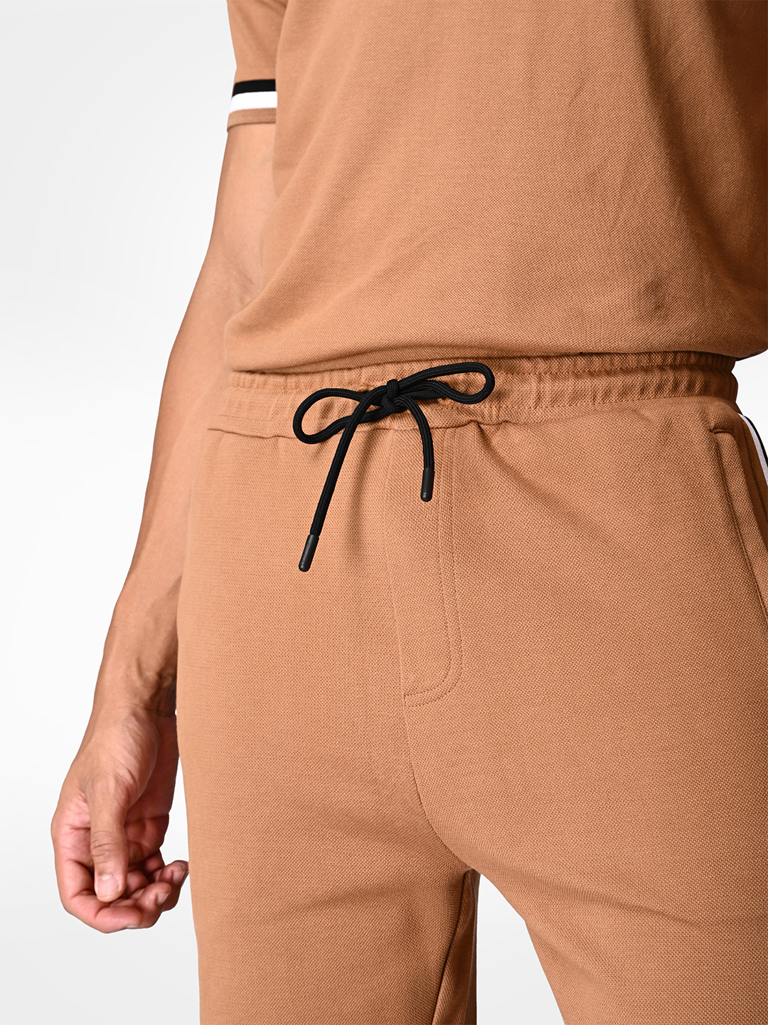 Supa Comfortable Brown Heavy Knit Cotton Shorts (7)