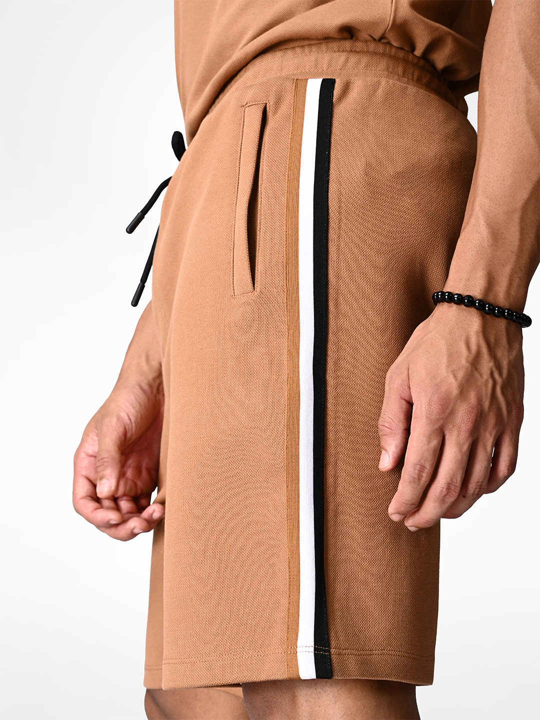 Supa Comfortable Brown Heavy Knit Cotton Shorts (8)