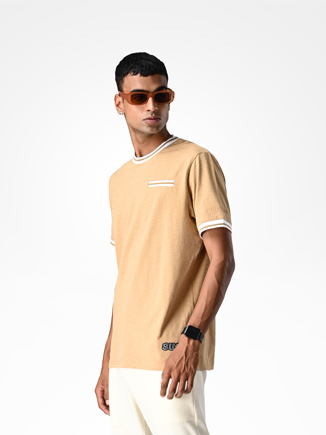 Supa Comfortable Khakhi T-shirt (2)