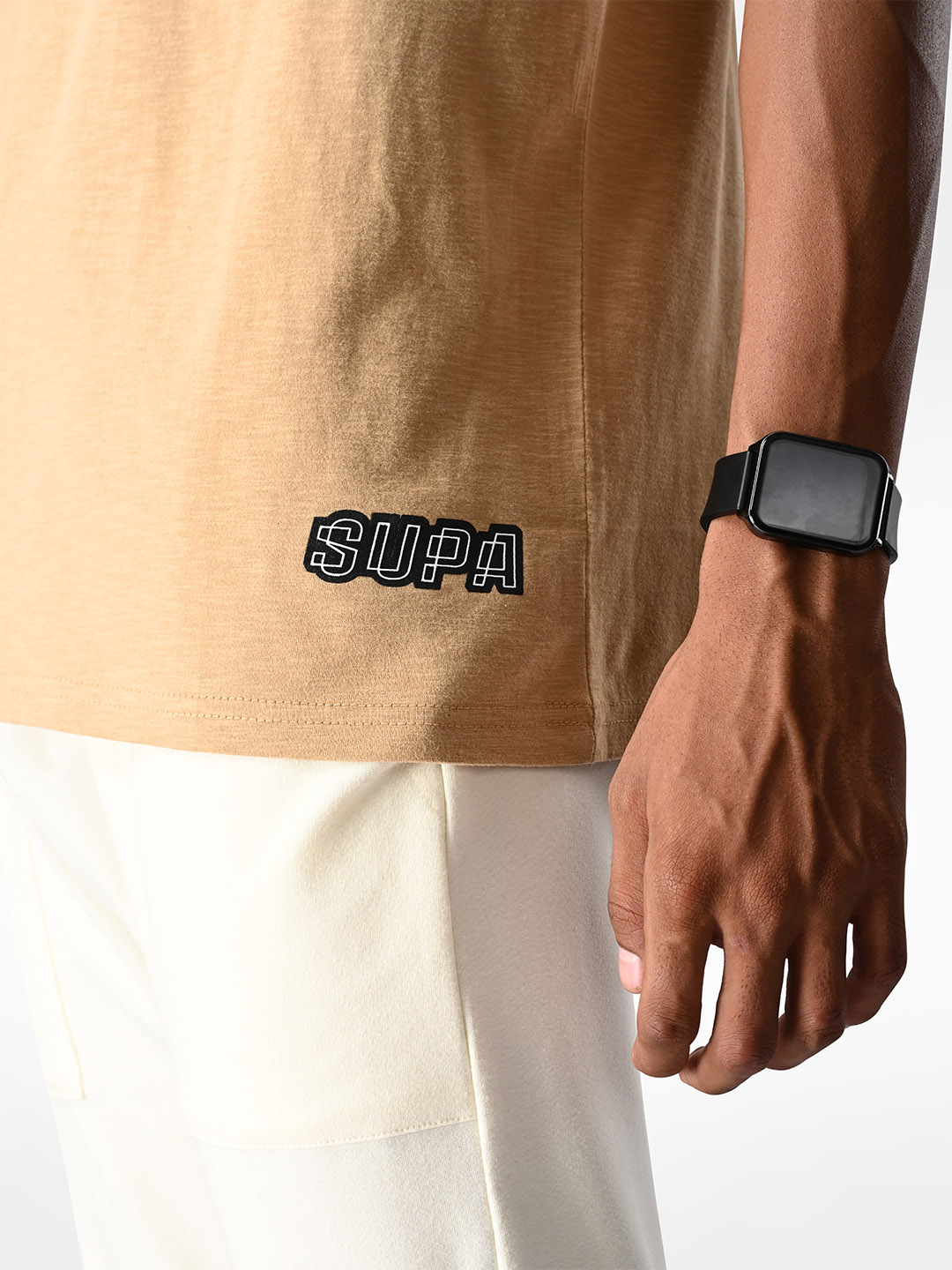 Supa Comfortable Khakhi T-shirt (6)