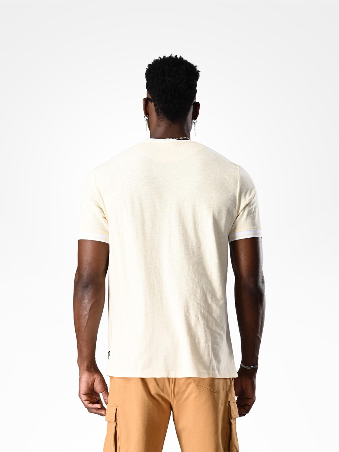 Supa Comfortable Light Beige T-shirt (3)