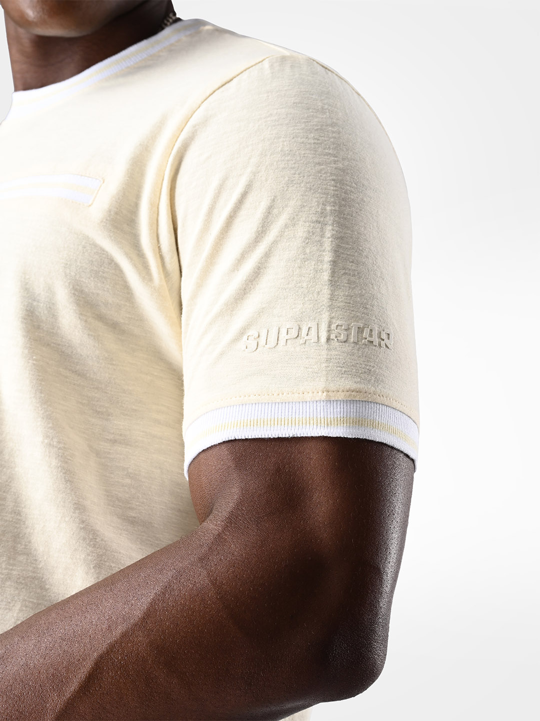 Supa Comfortable Light Beige T-shirt (4)