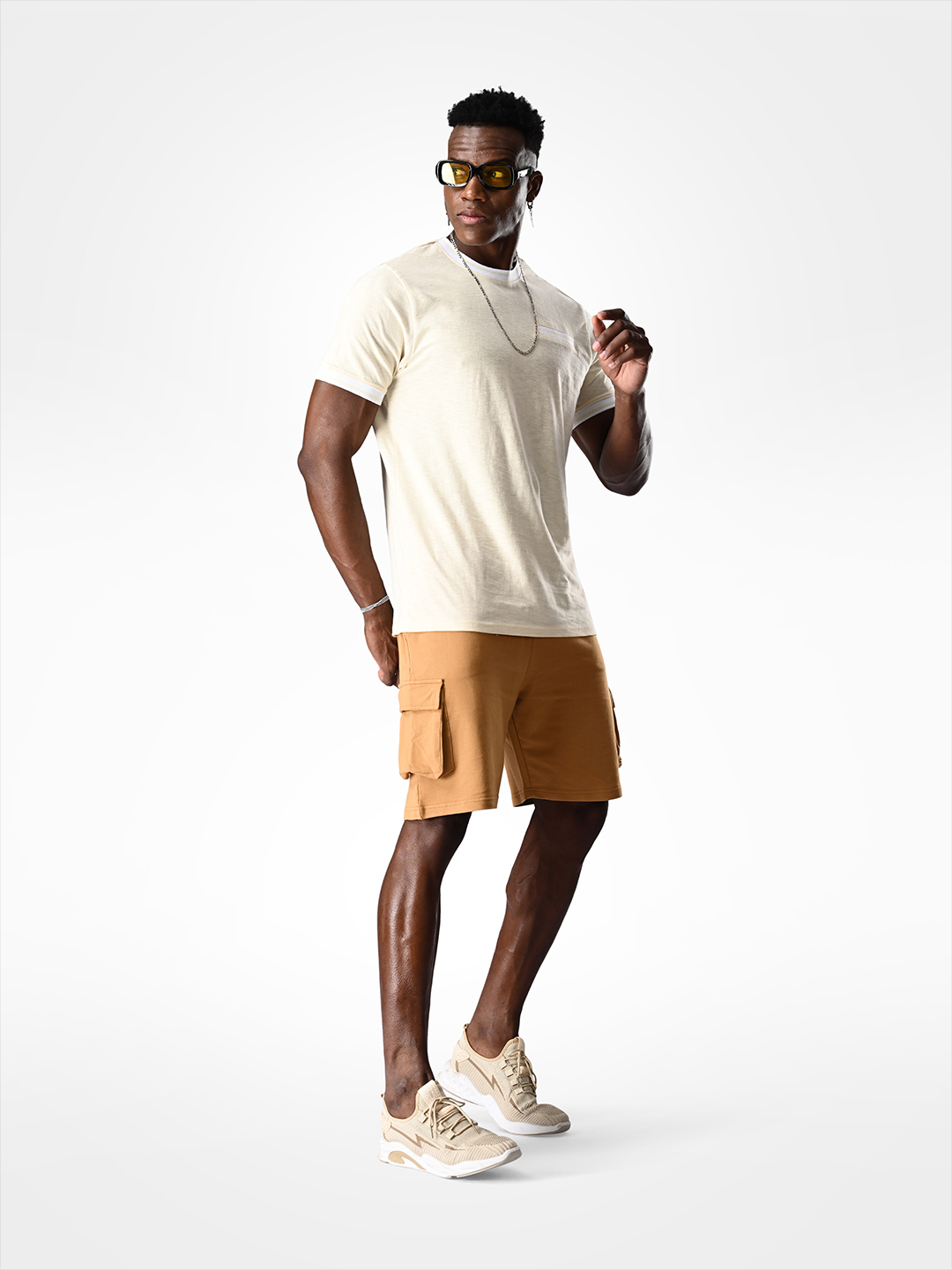 Supa Comfortable Light Beige T-shirt (7)