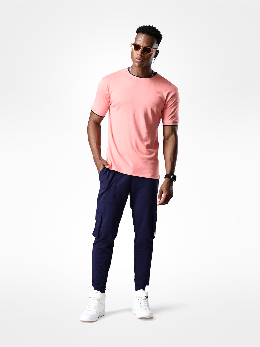 Supa Comfortable Pink Cotton T-shirt (4)