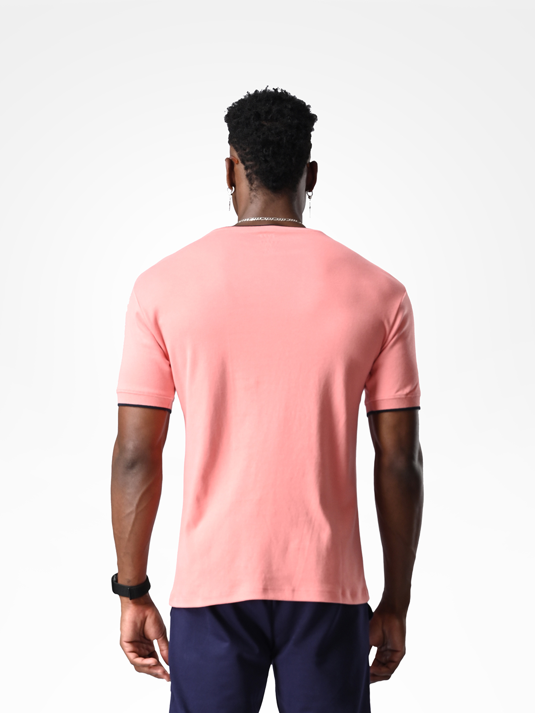 Supa Comfortable Pink Cotton T-shirt (3)
