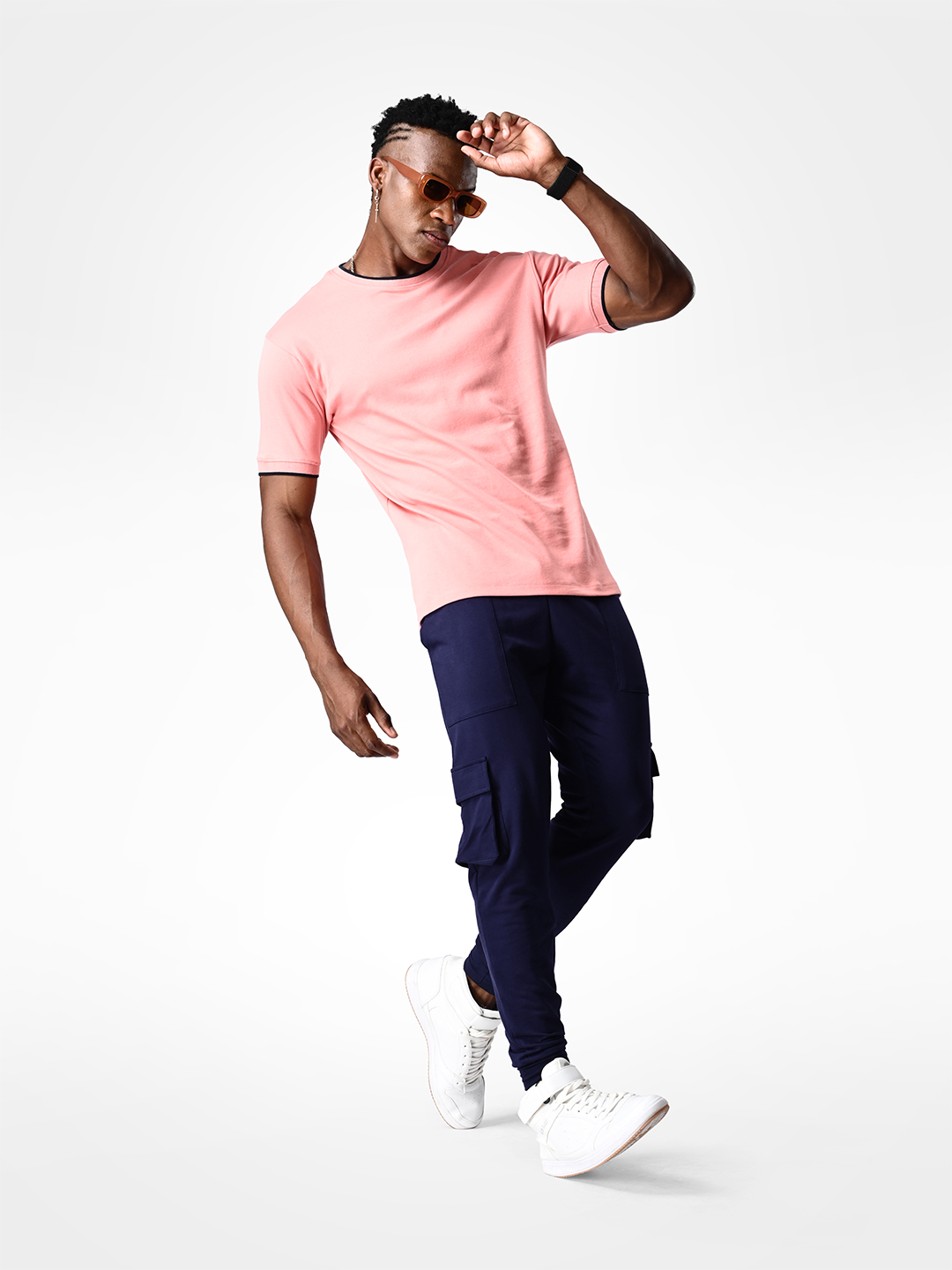 Supa Comfortable Pink Cotton T-shirt (5)