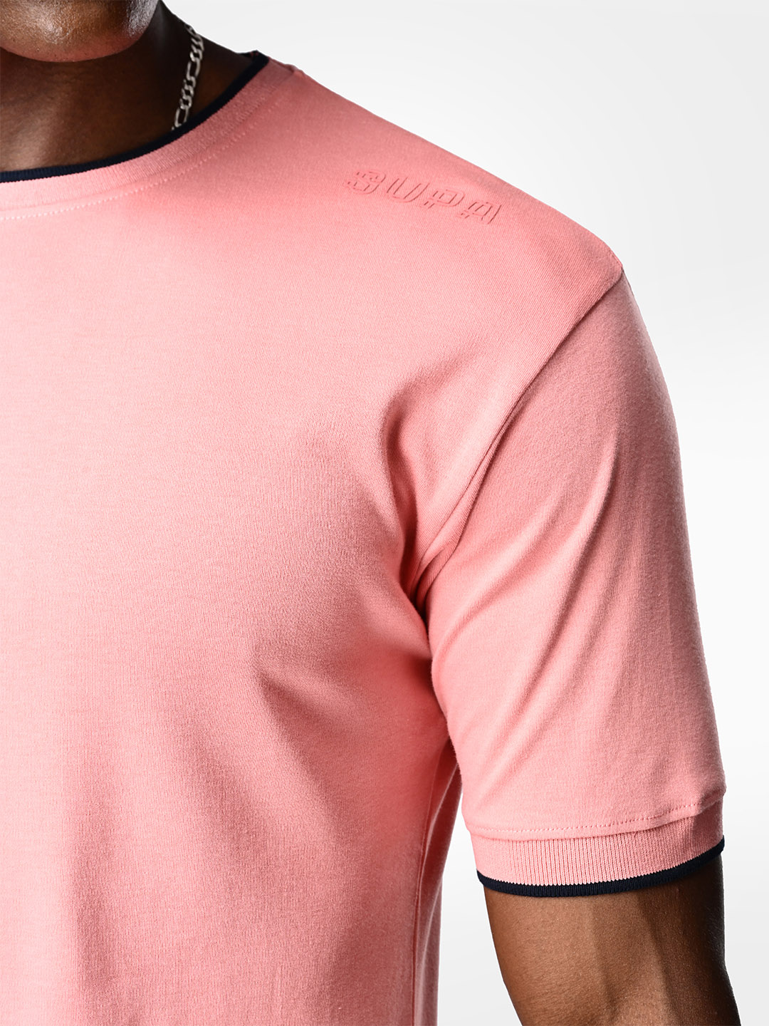 Supa Comfortable Pink Cotton T-shirt (6)