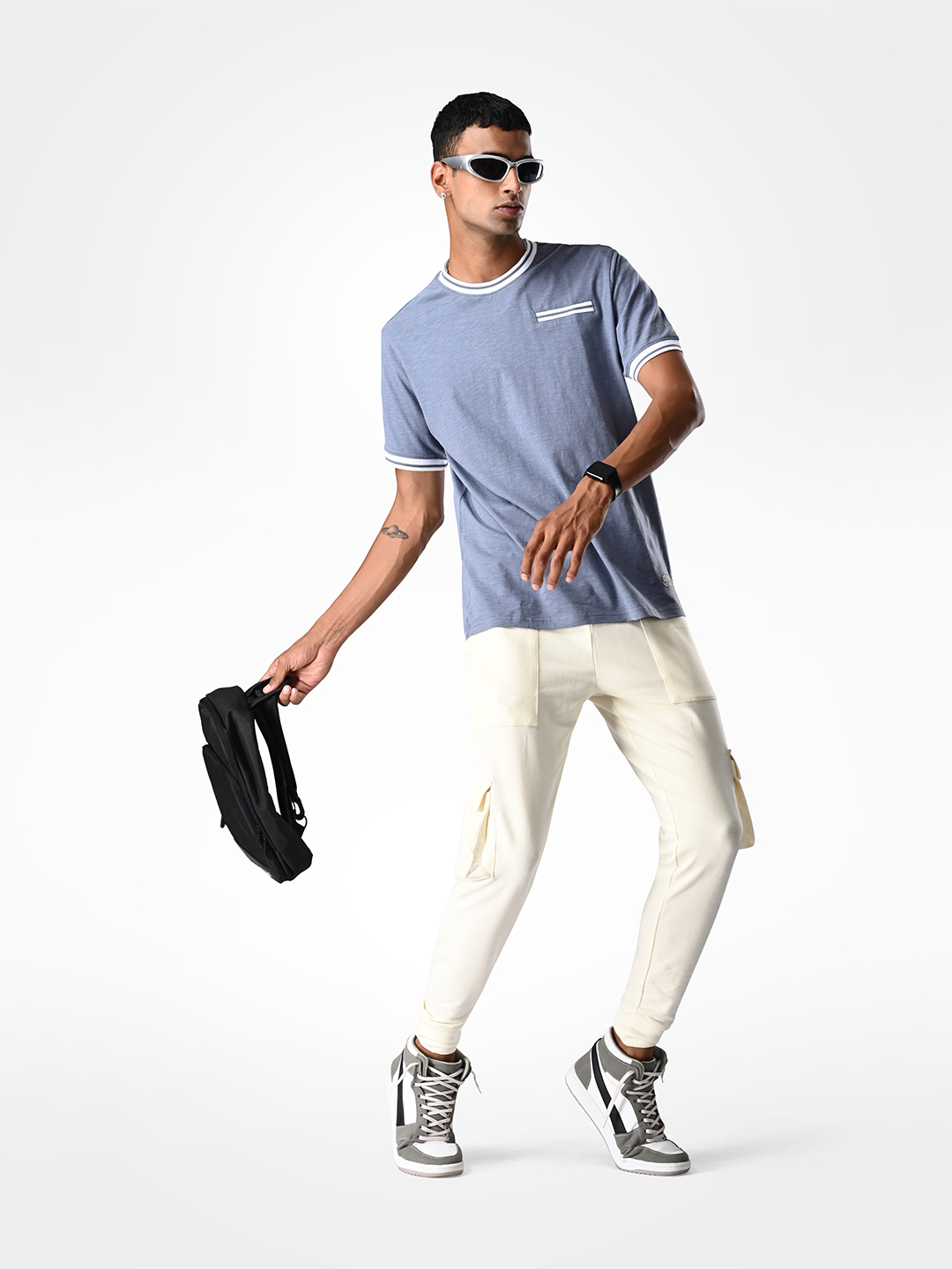 Supa Comfortable Storm Blue T-shirt (8)