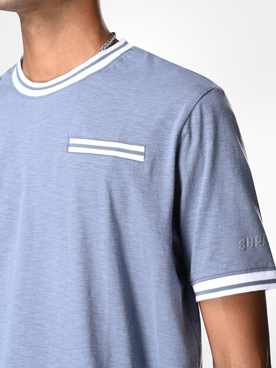 Supa Comfortable Storm Blue T-shirt (4)