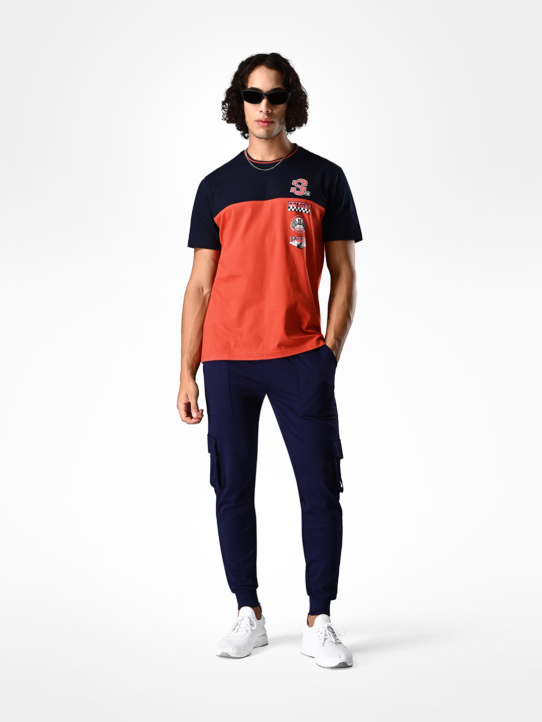 Supa Dual Tone Black Red T-shirt (7)