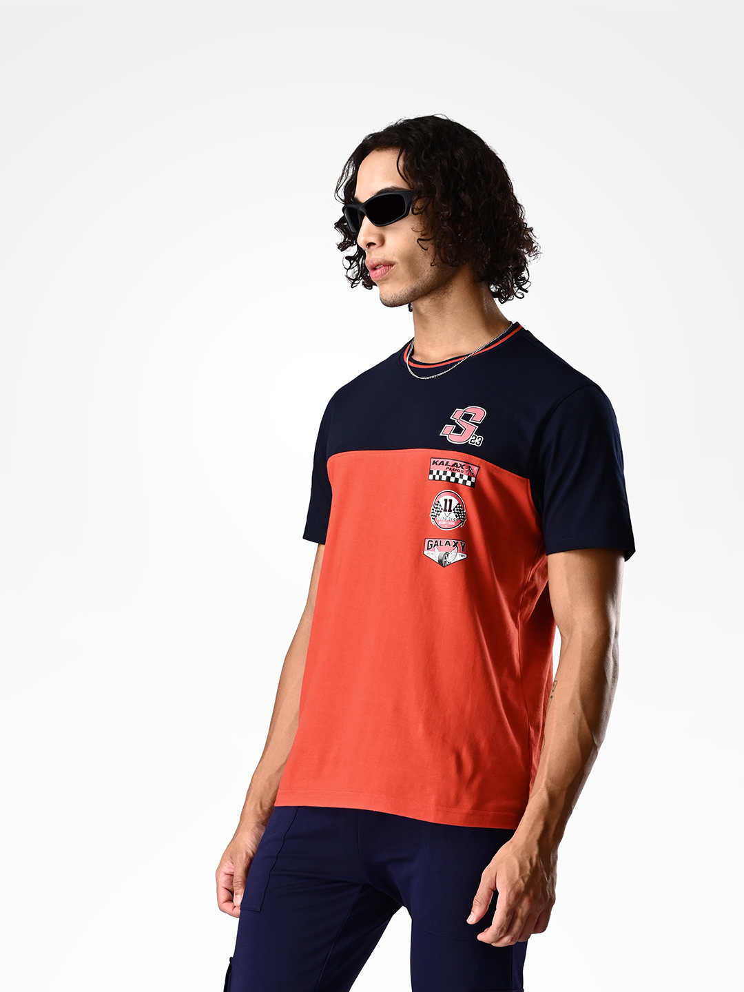 Supa Dual Tone Black Red T-shirt (2)