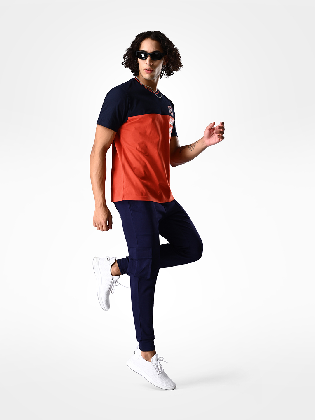 Supa Dual Tone Black Red T-shirt (6)