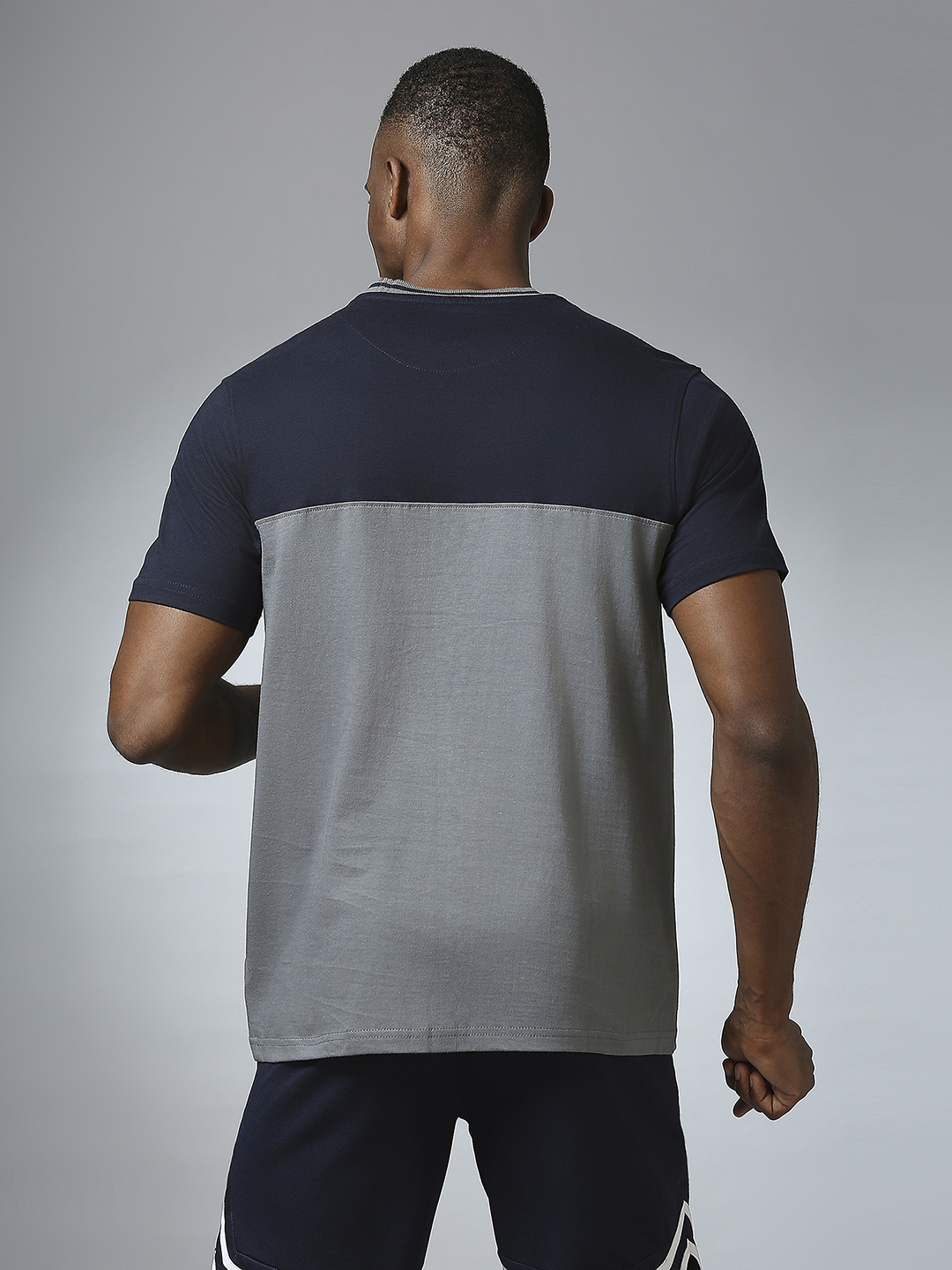Supa DUO Core Grey Navy T-shirt (4)