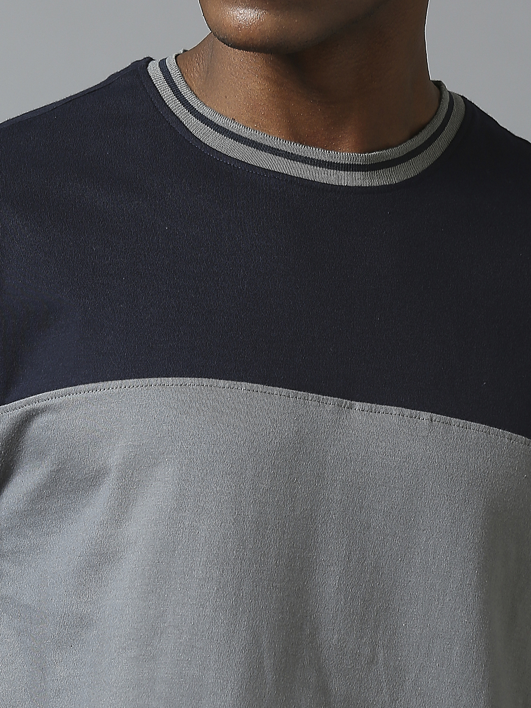 Supa DUO Core Grey Navy T-shirt (5)