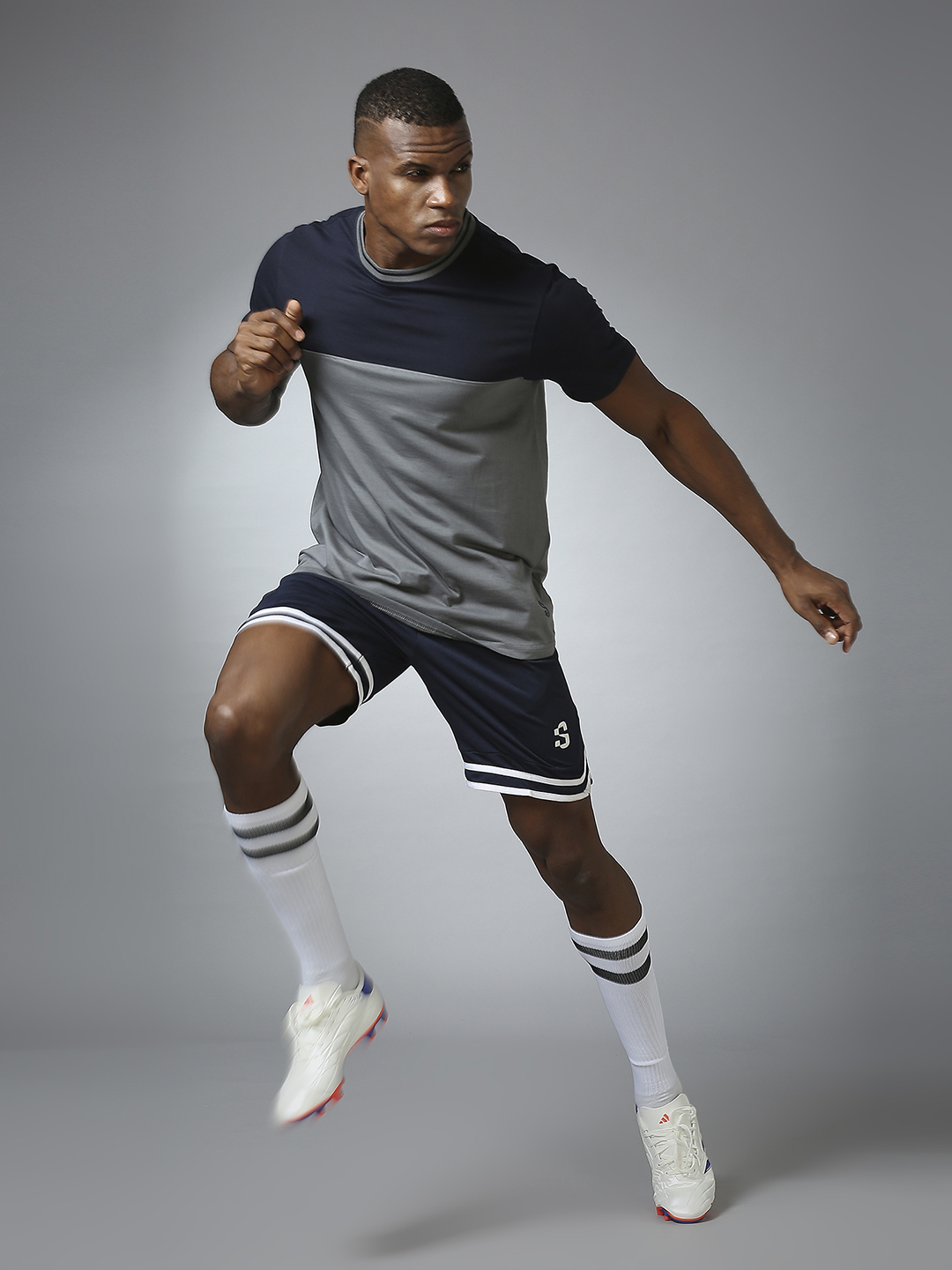 Supa DUO Core Grey Navy T-shirt (7)