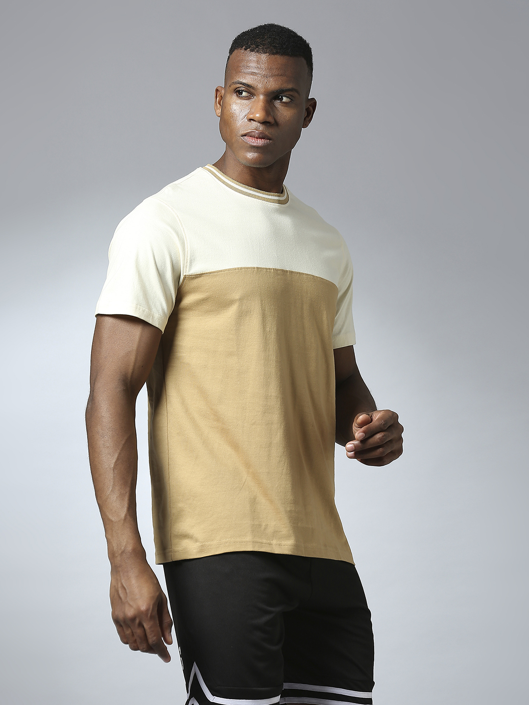 Supa DUO Core Khakhi Bone T-shirt (3)