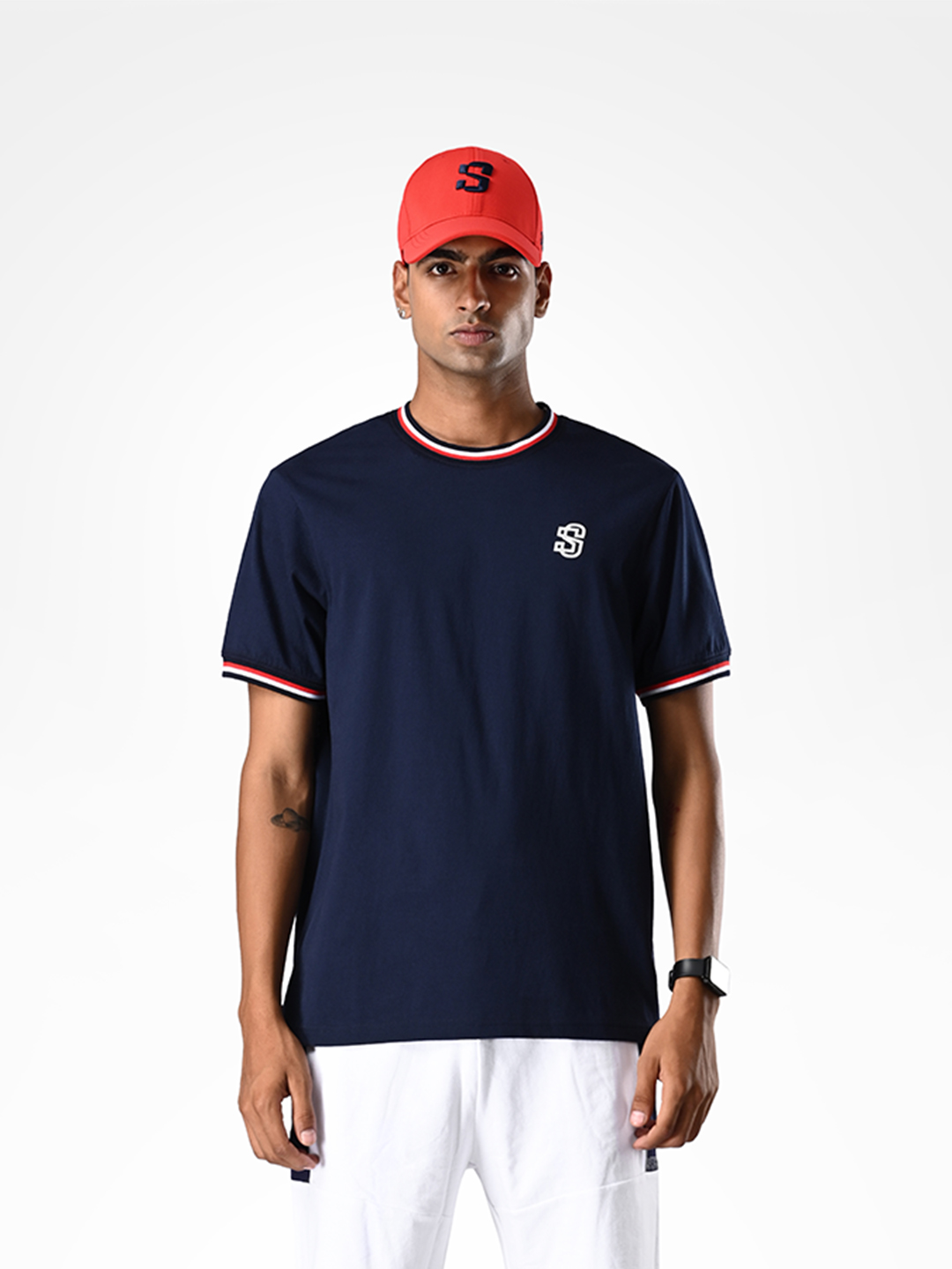 Elegant Core Navy T-shirt