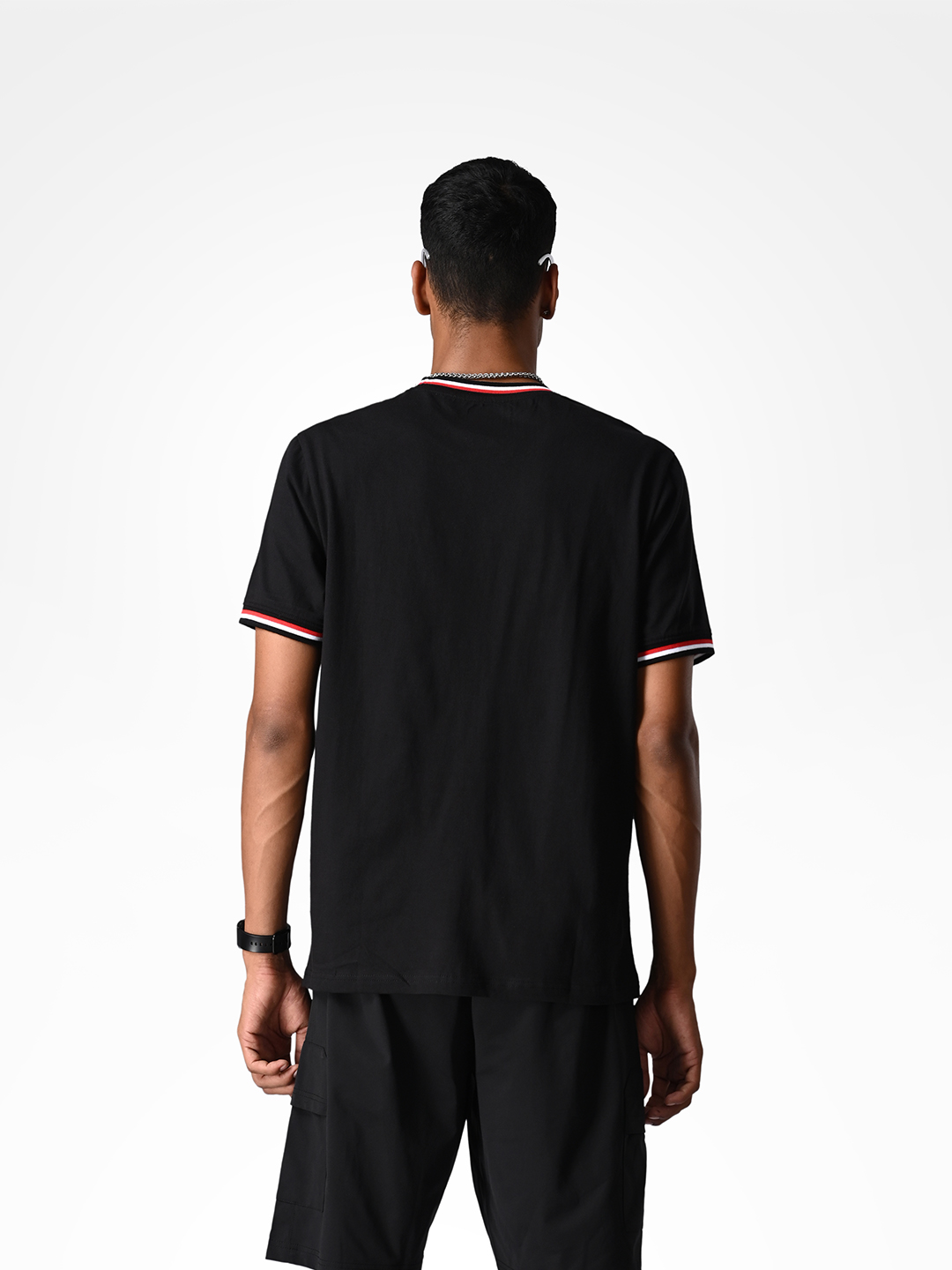 Supa Elevated Core Printed Black T-shirt (3)