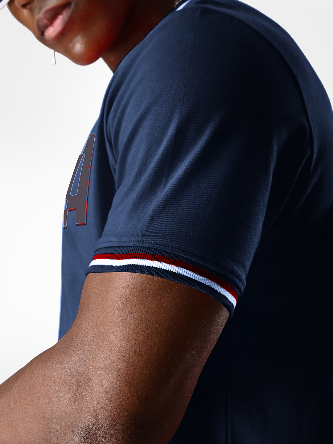 Supa Elevated Core Printed Navy T-shirt (5)