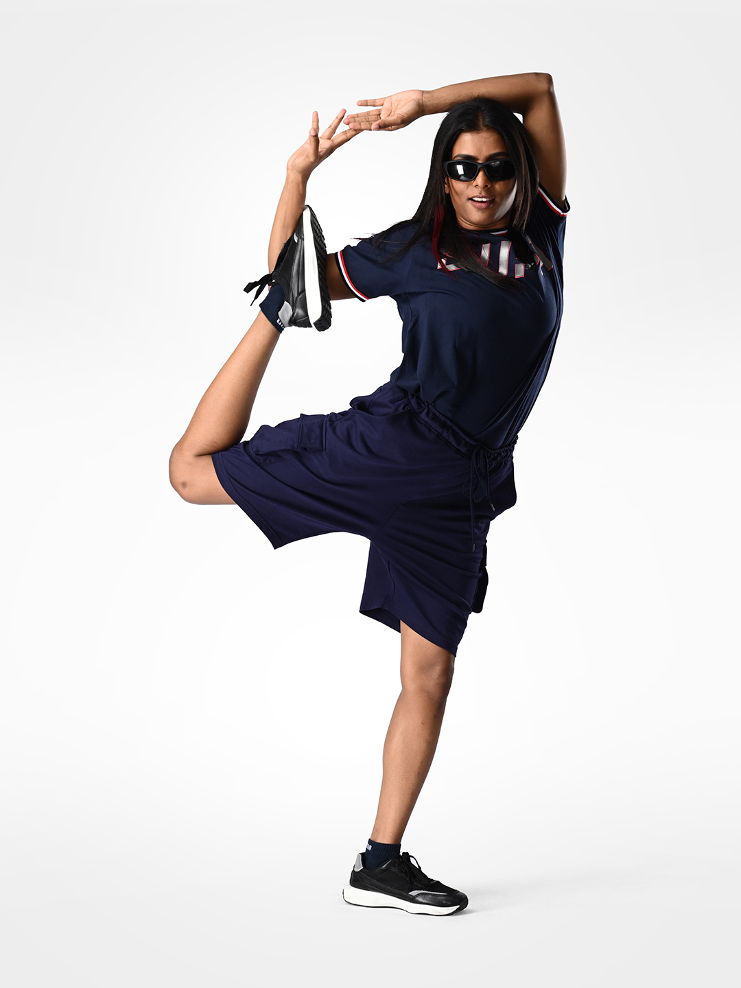 Supa Elevated Core Printed Navy T-shirt (9)