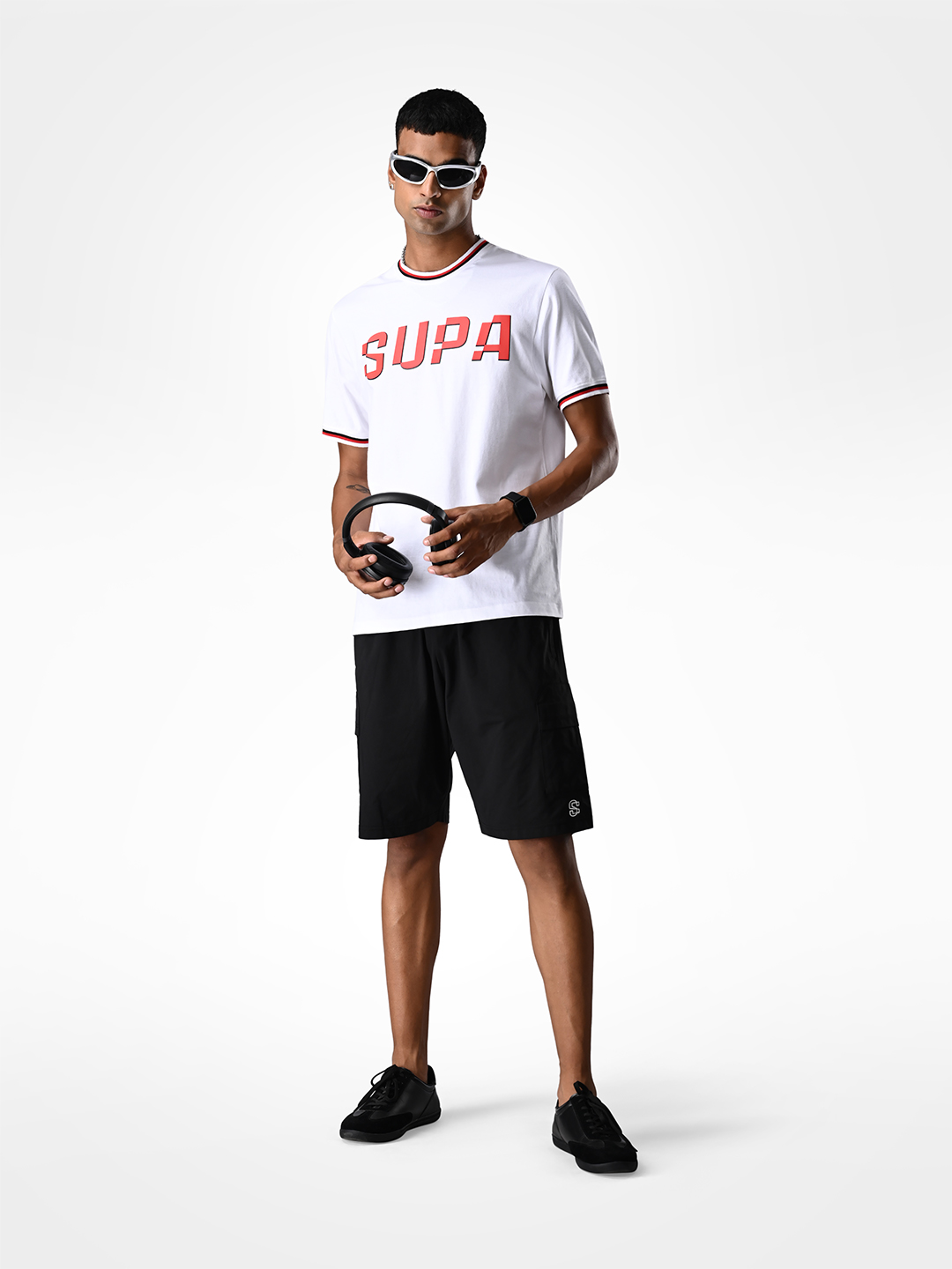 Supa Elevated Core Printed White T-shirt (8)
