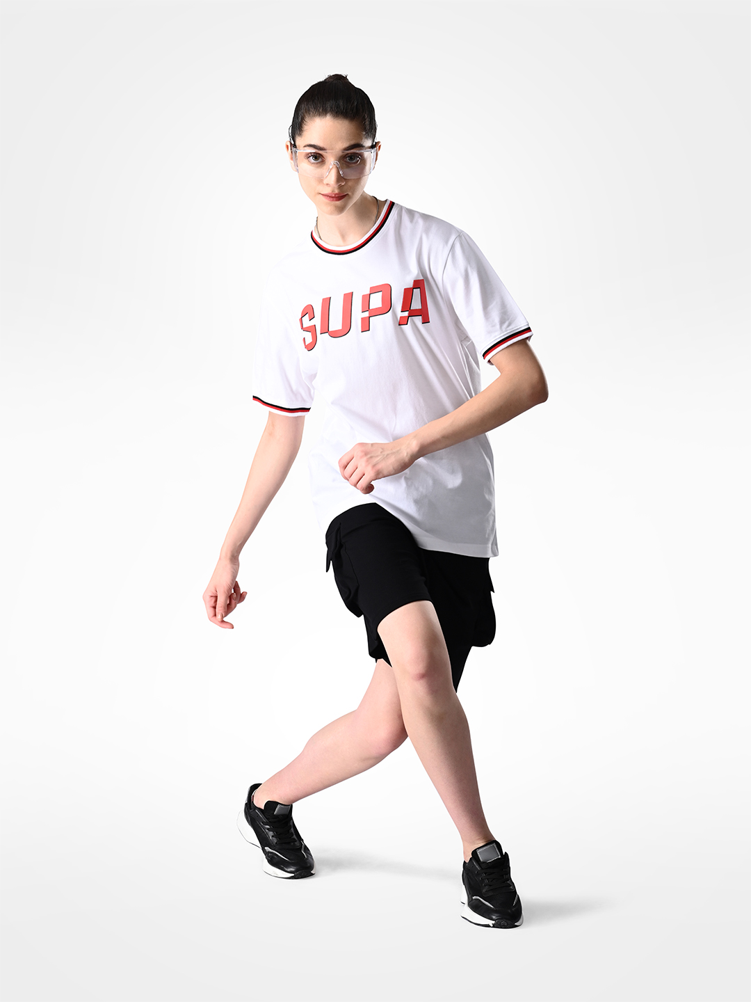 Supa Elevated Core Printed White T-shirt (9)