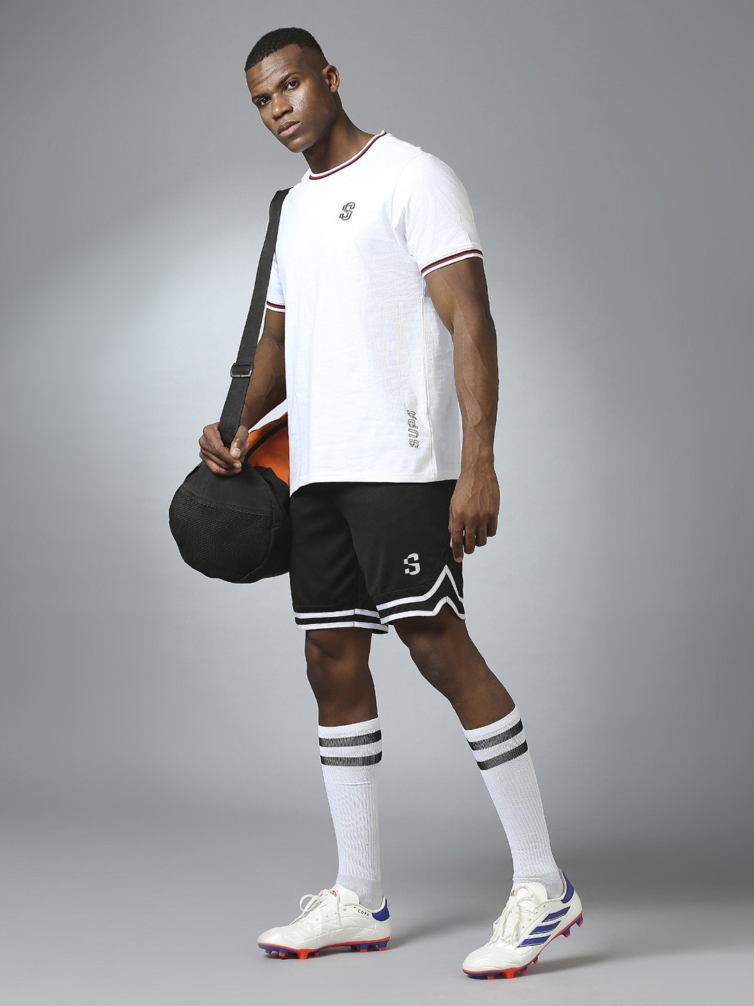 Supa Game.Day Black Sporty Shorts (7)