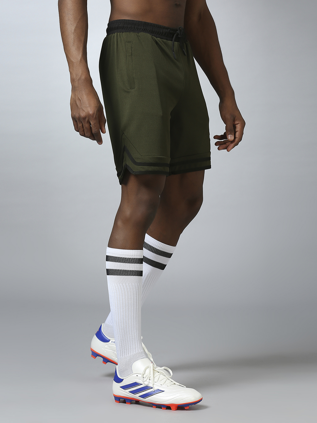 Supa Game.Day Olive GreenSporty Shorts (3)