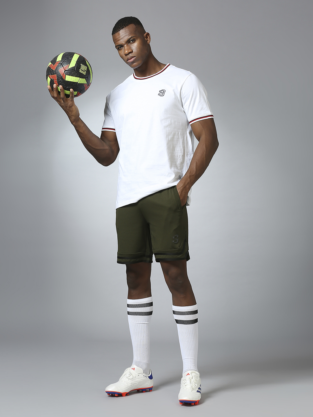 Supa Game.Day Olive GreenSporty Shorts (7)