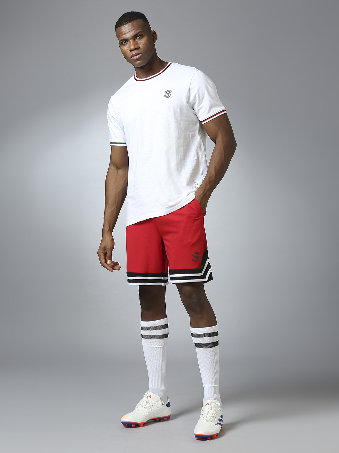 Supa Game.Day Red Sporty Shorts (6)