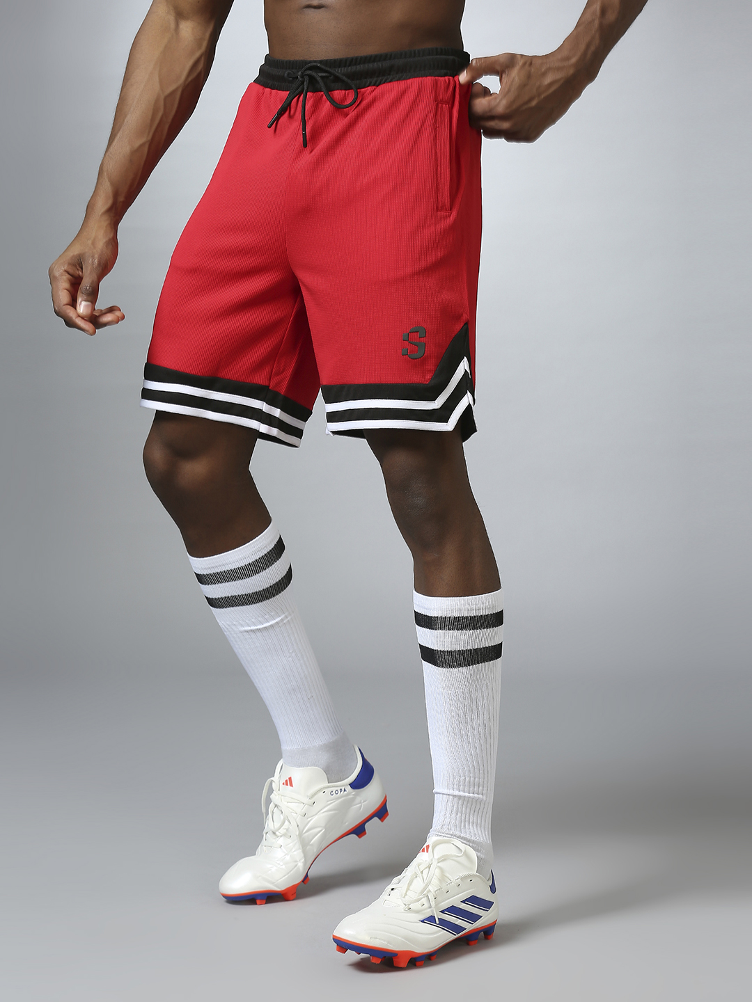 Game.Day Red Sporty Shorts