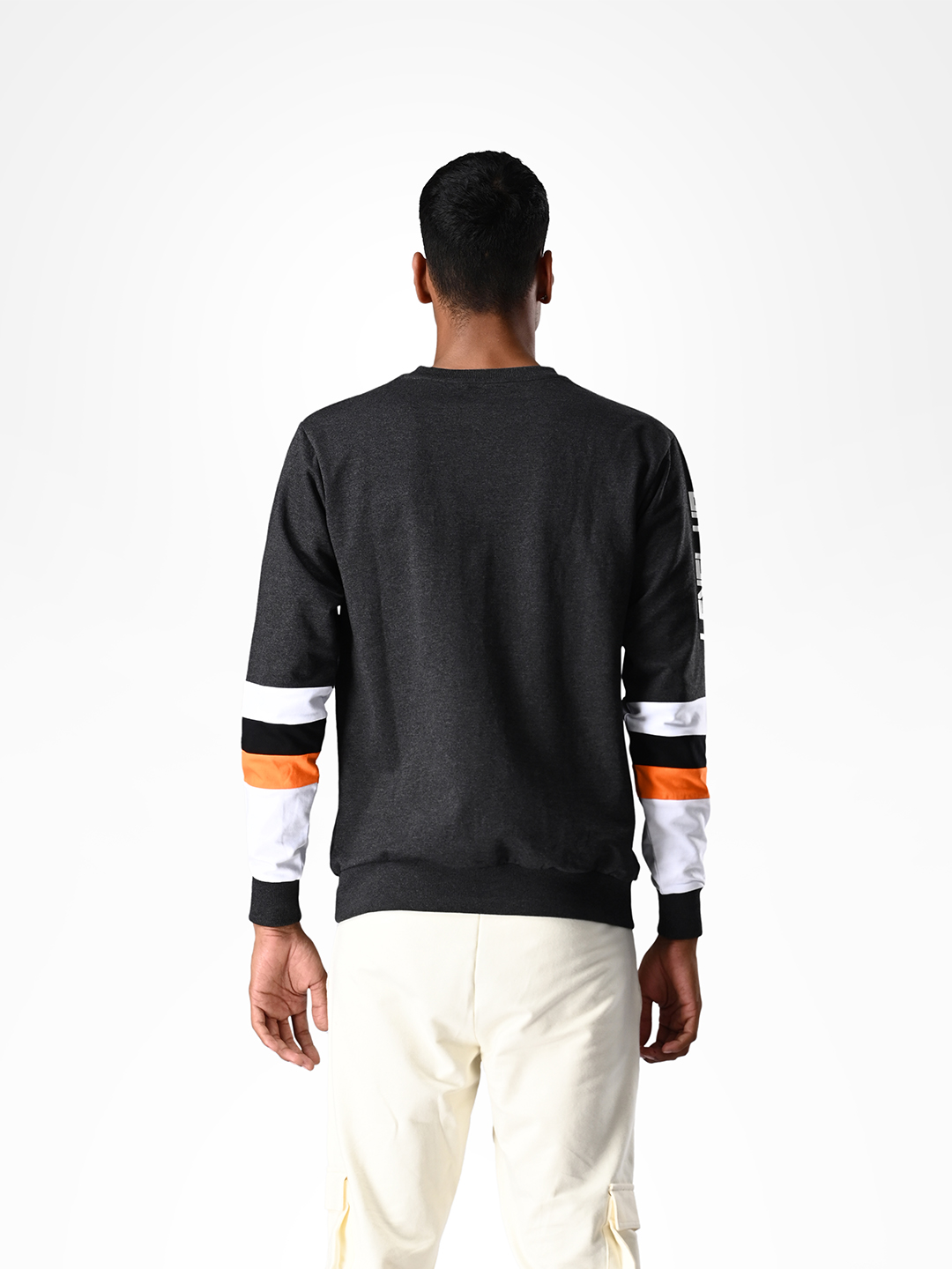 Supa Grey Crew Neck Typography Racing Sweatshirt (4)