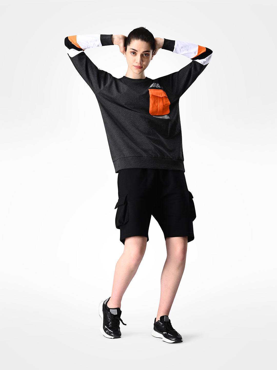 Supa Grey Crew Neck Typography Racing Sweatshirt (10)