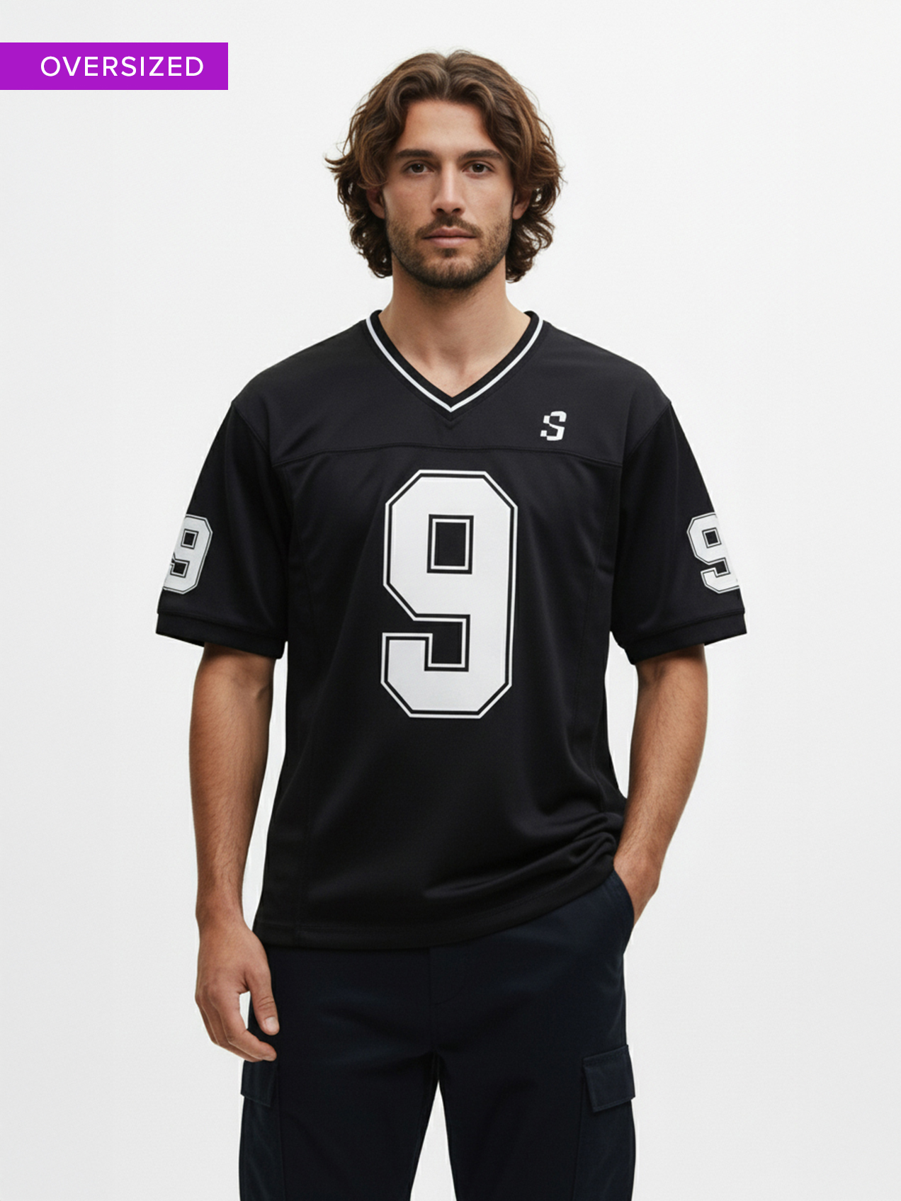 Supa League 9 Black T-shirt