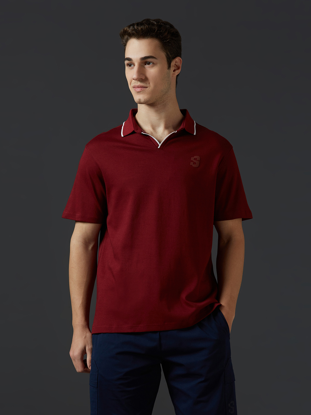 Supa Maroon Polo T-shirt