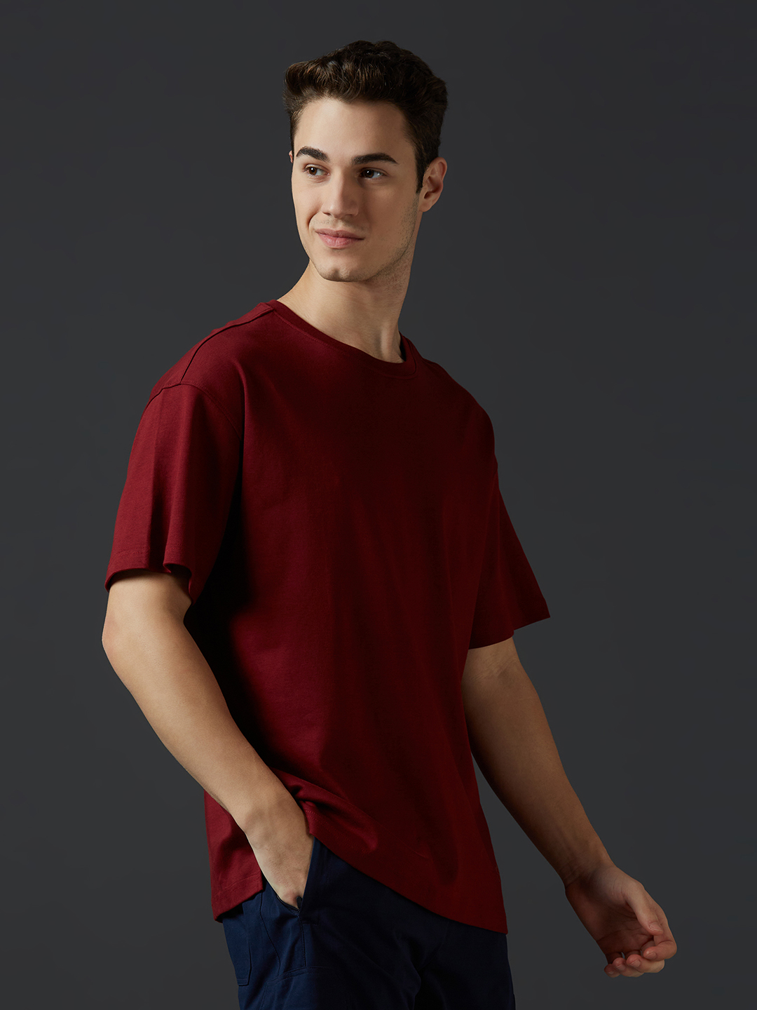 Supa MAROON R/N T-shirt (3)