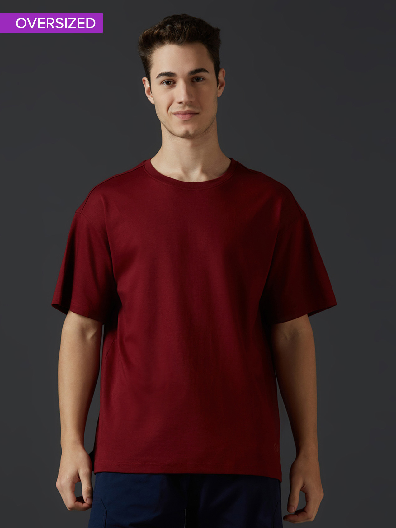 Supa MAROON R/N T-shirt