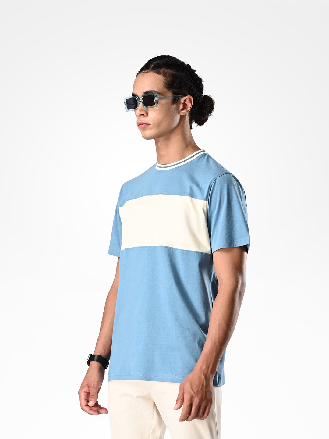 Supa Men Bamboo Blue Bone T-shirt (2)