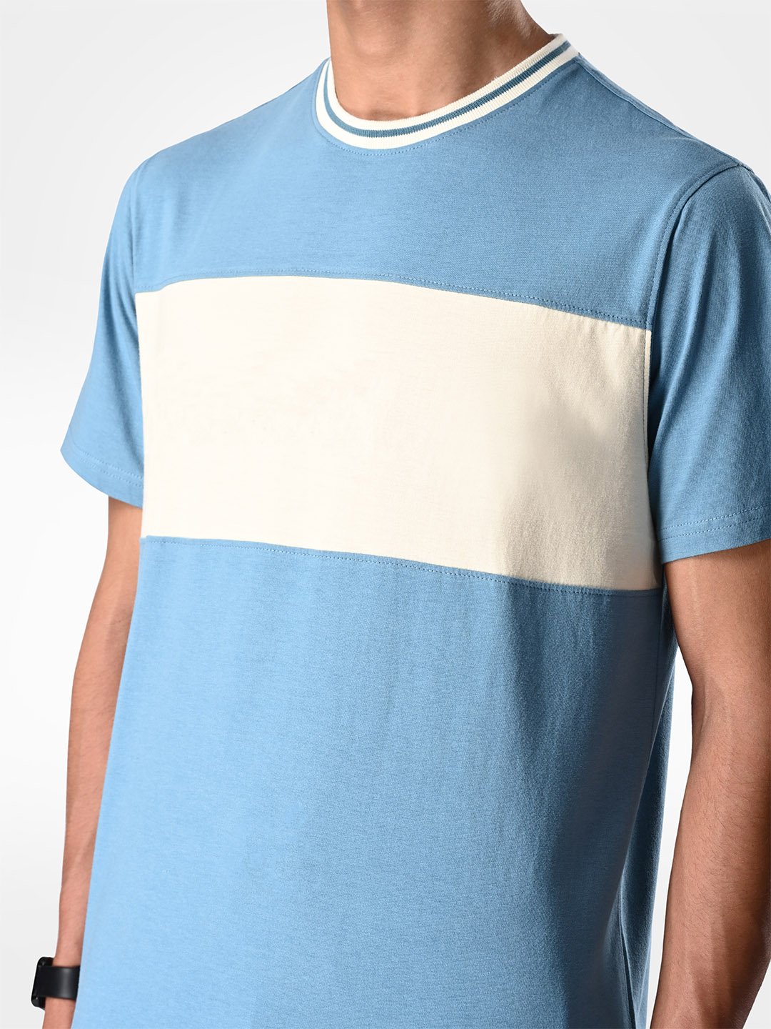 Supa Men Bamboo Blue Bone T-shirt (3)