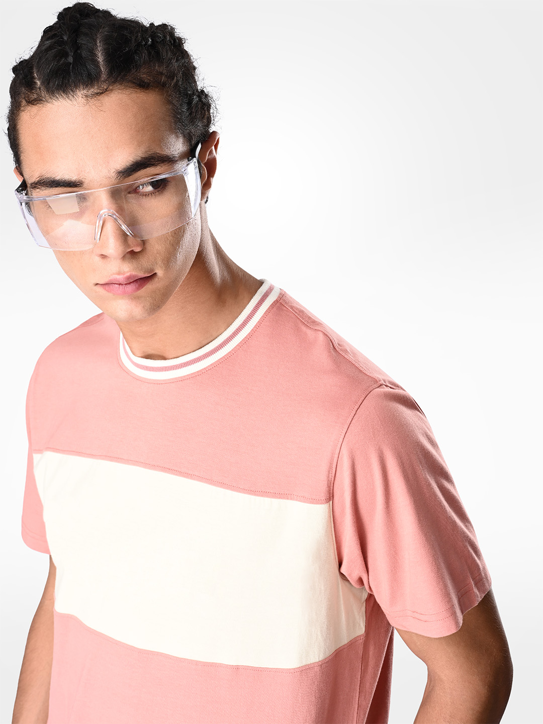 Supa Men Bamboo Desert Pink Bone T-shirt (5)