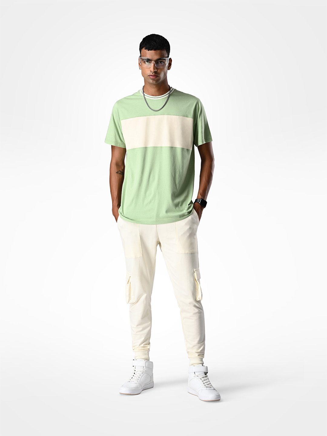 Supa Men Bamboo Green Bone T-shirt (5)