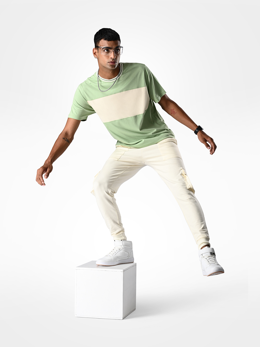 Supa Men Bamboo Green Bone T-shirt (6)