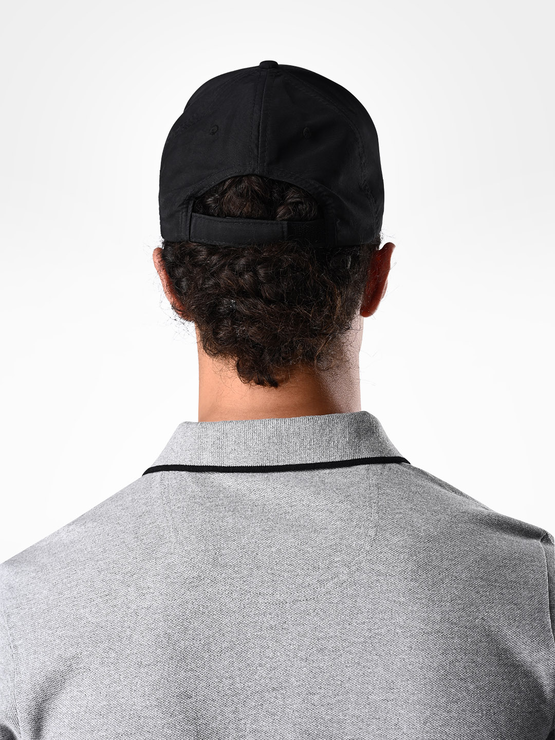 Supa Mens Baseball Reflective Logo Black Cap (6)