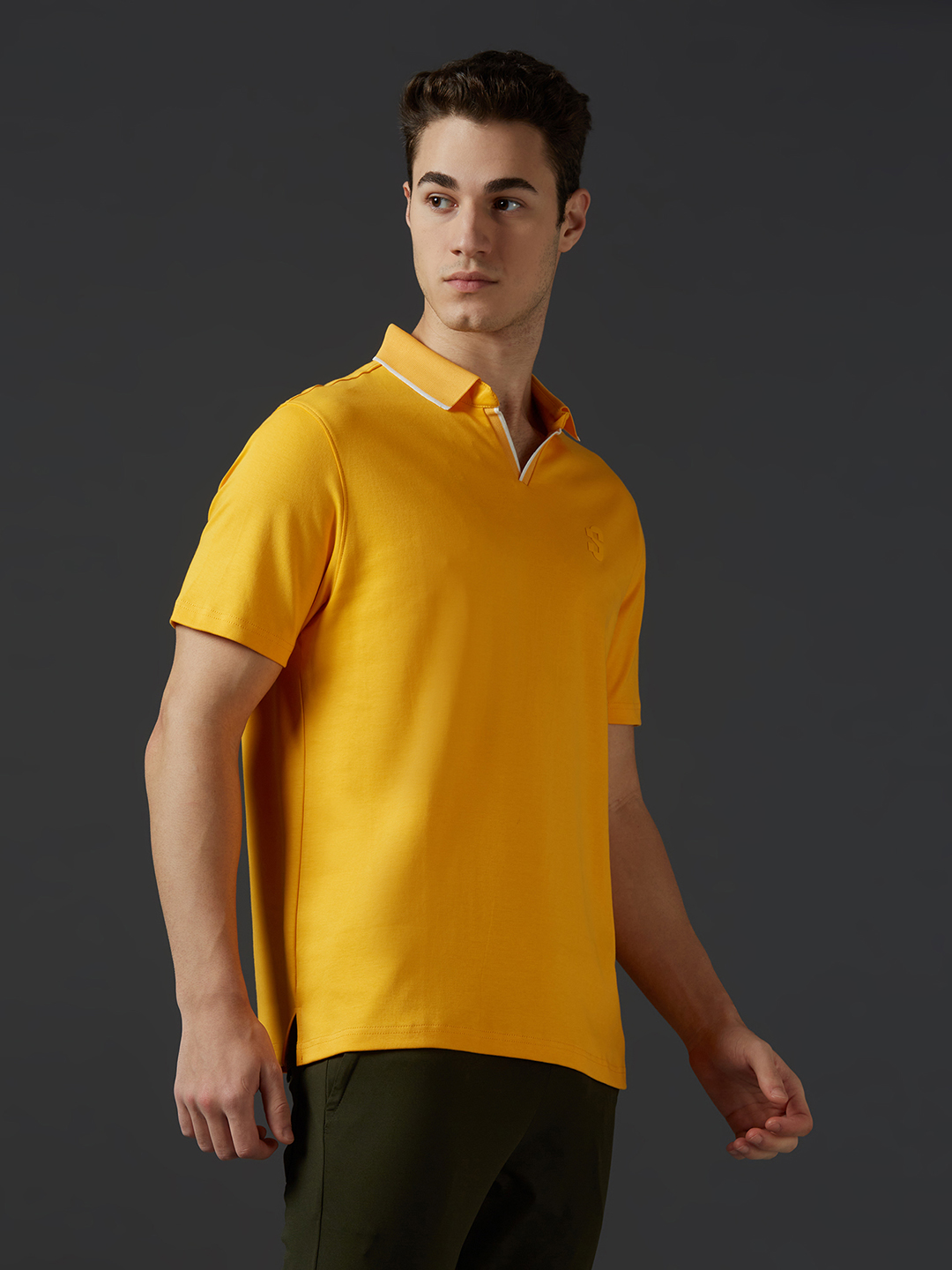 Supa Mustard Polo T-shirt (3)