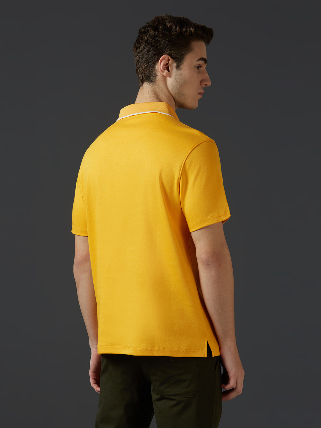 Supa Mustard Polo T-shirt (4)