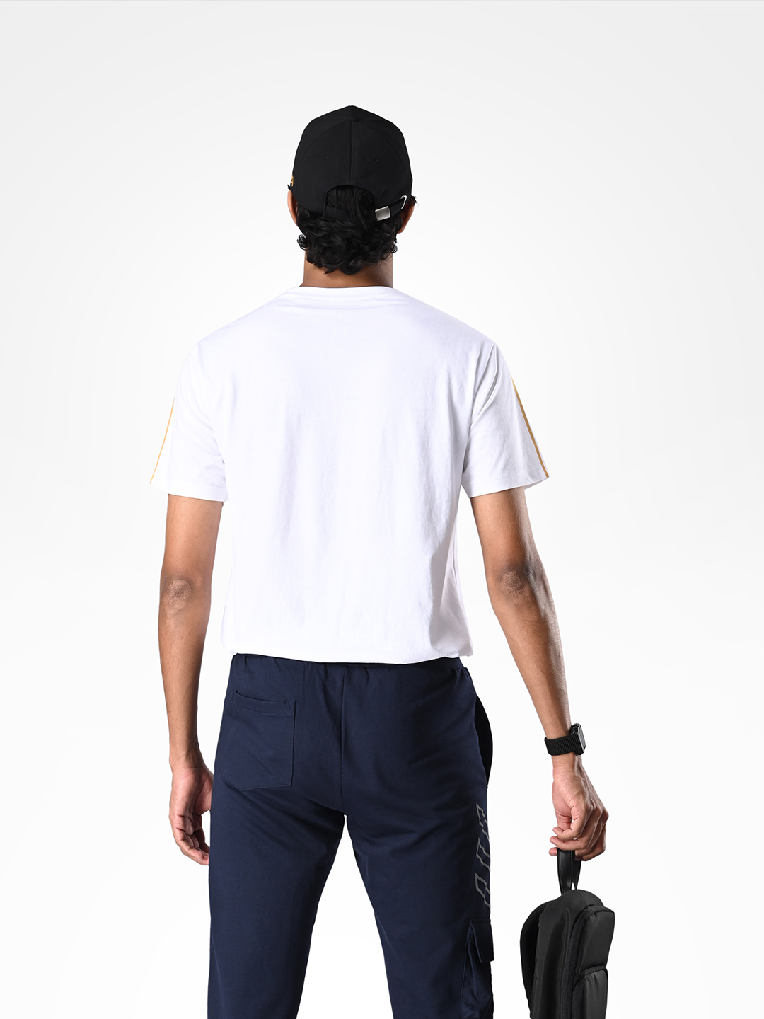 Supa Navy Blue Racing Inspired Joggers (4)