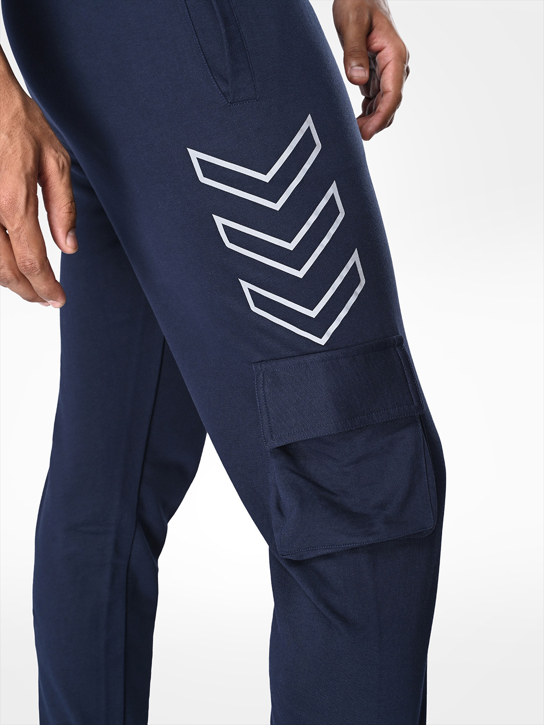 Supa Navy Blue Racing Inspired Joggers (7)