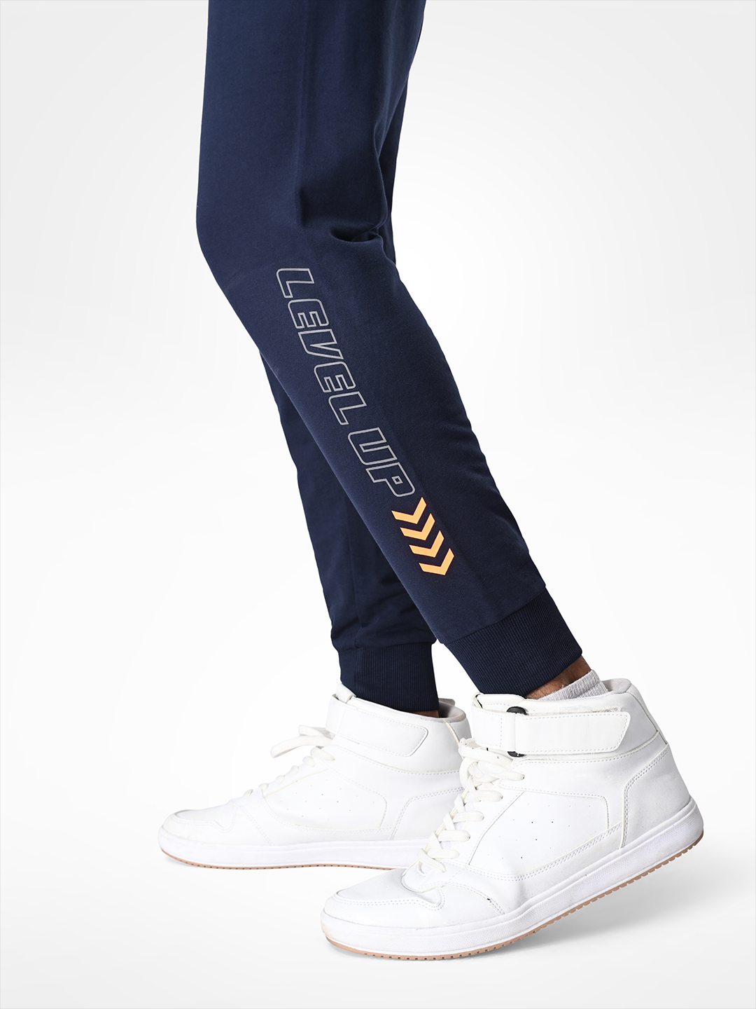 Supa Navy Blue Racing Inspired Joggers (8)