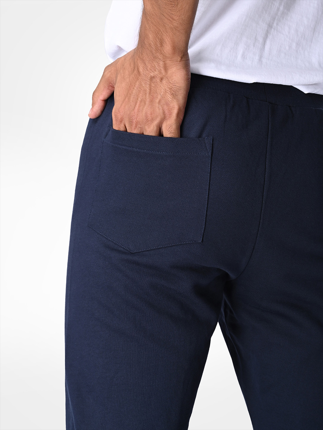 Supa Navy Blue Racing Inspired Joggers (9)